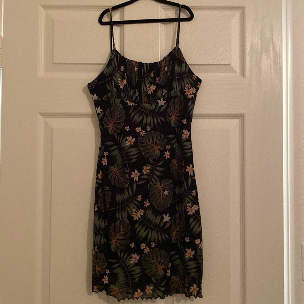 Tropical Floral Dress